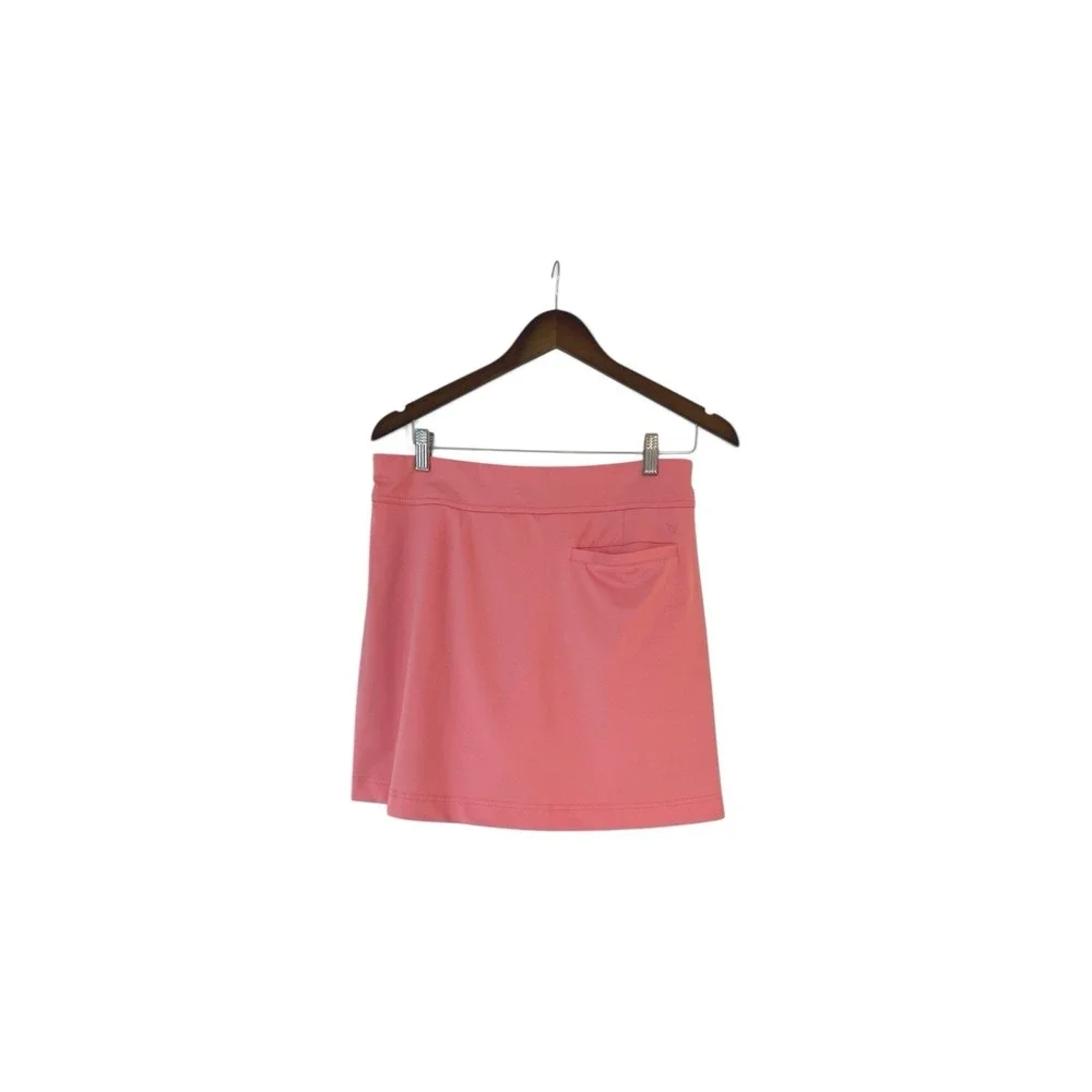Callaway Opti-Dri Womens Golf Skort Pink Athletic Activewear Mini Skirt‎ Size L